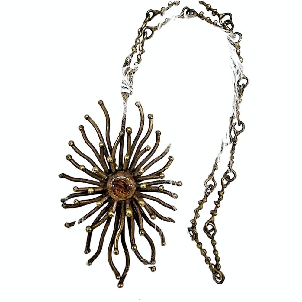 RARE PAL KEPENYES 60's Brutalist Necklace / Pendant - Very Large Stunning Piece